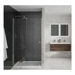 Aquadart Rolla 8 Recess Wall Profile Matt Black