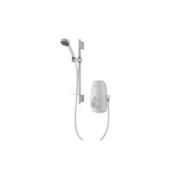 Aqualisa Aquastream Thermo With 90mm Harmony Head – White
