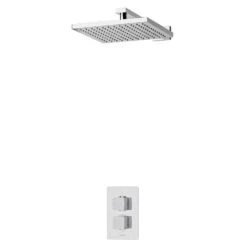 Aqualisa Dream Thermostatic Shower With Wall Head Square
