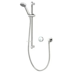 Aqualisa Quartz Blue Smart Shower With Adjustable Head (HP/Combi)