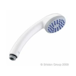 Bristan Single Function Rub Clean Handset 100 Chrome