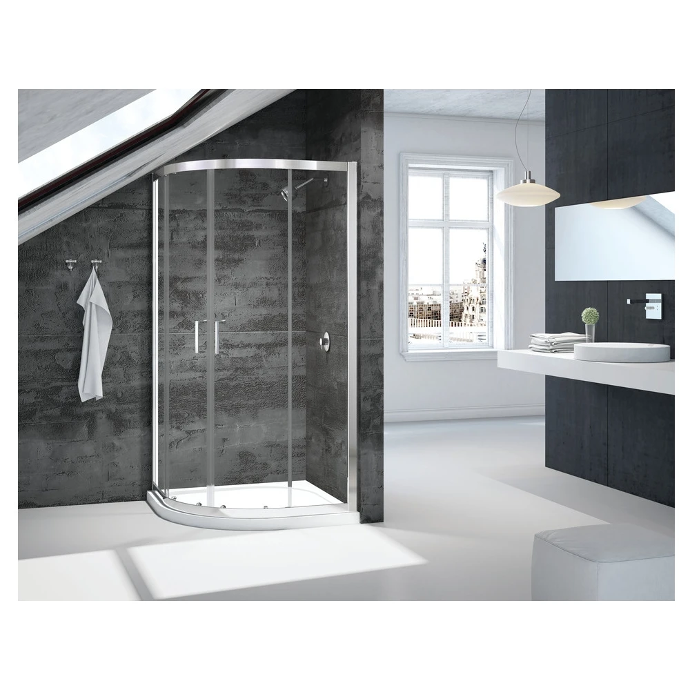 Merlyn Vivid Boost Loft 900mm 2 Door Quadrant Enclosure