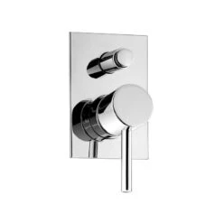 Cifial Mini Round Concealed Manual Bath/Shower Mixer Chrome