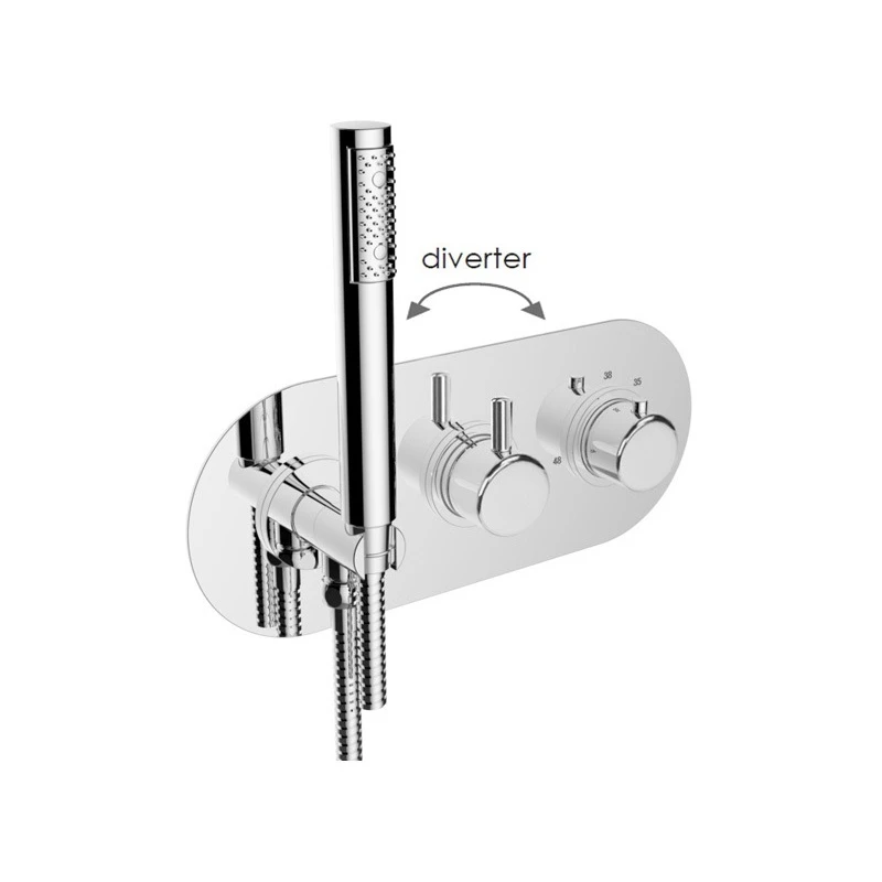 Cifial Technovation 35 Landscape Thermostatic System (2 Outlets)