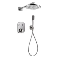 Flova Fusion GoClick Thermostatic 2 Outlet Shower Set