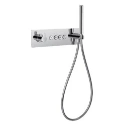 Flova Spring Thermostatic GoClick 4 Outlet Valve With Shower Set
