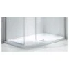 Frontline Aquaglass Purity Closing 1350x900mm Dedicated Shower Tray Right