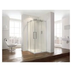 Frontline Aquaglass 900mm Corner Entry Shower Enclosure