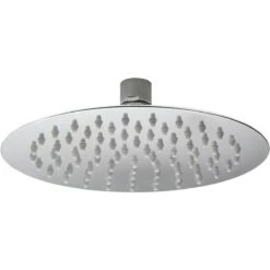 Hudson Reed Round Minimalist Fixed Shower Head 200mm