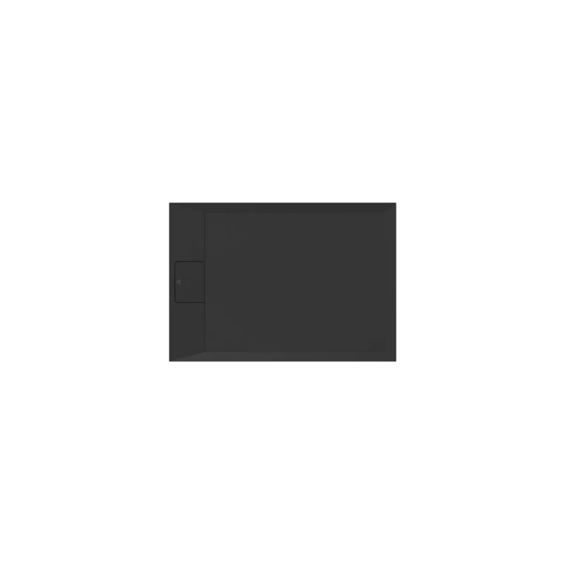 Ideal Standard I.life Ultra Flat S 1000x700mm Shower Tray T5240 Black - Image 2