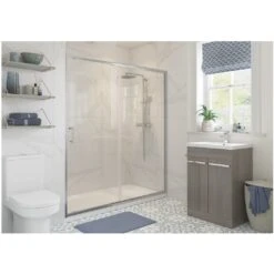 Refresh Classique Framed 1600mm Sliding Shower Door