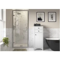 Refresh Wesley Hinged Shower Door 900mm