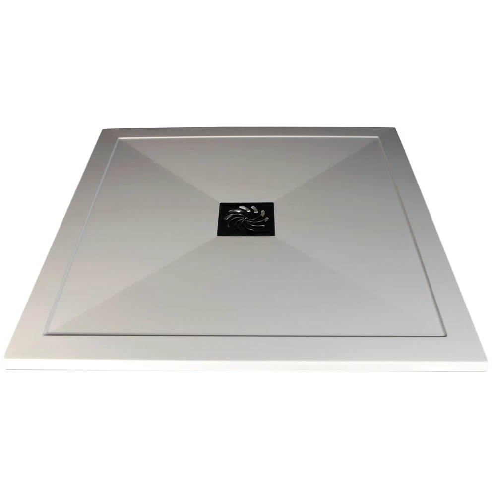 Refresh 25mm Ultra-Slim 800mm X 800mm Square Tray & Waste