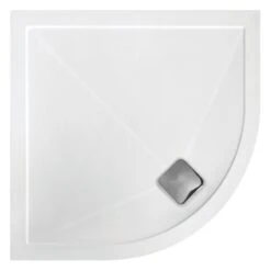 Refresh Anti-Slip Ultra-Slim 1200x900mm Offset Quadrant Tray Right