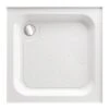 Just Trays Ultracast 760mm Square Shower Tray 4 Upstands