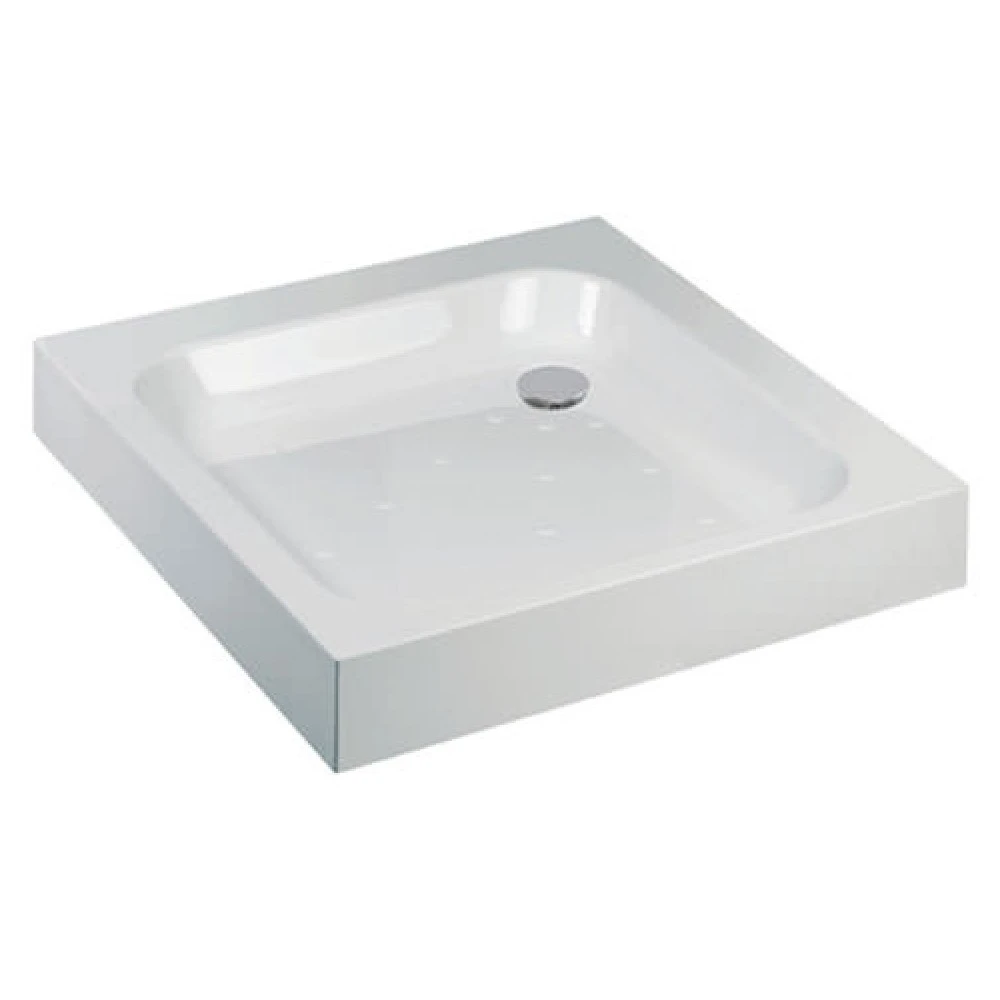 Just Trays Ultracast 800mm Square Shower Tray - Image 3