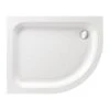 Just Trays Merlin 900x760mm RH Offset Quadrant Shower Tray