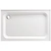 Just Trays Merlin 900x800mm Rectangular Shower Tray 4 Upstands