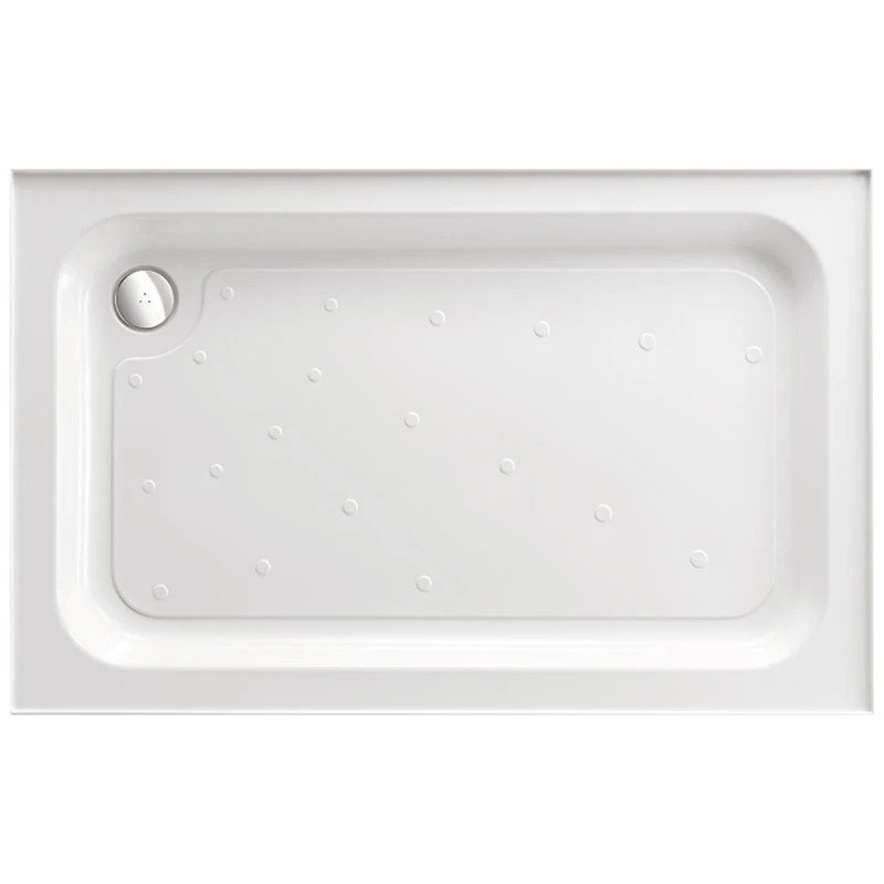 Just Trays Merlin 900x800mm Rectangular Shower Tray 4 Upstands