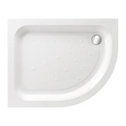 Just Trays Ultracast 900x760mm RH Quadrant Shower Tray Anti-Slip