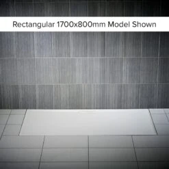 Just Trays Evolved Anti-Slip 1200x800mm Rectangular Shower Tray