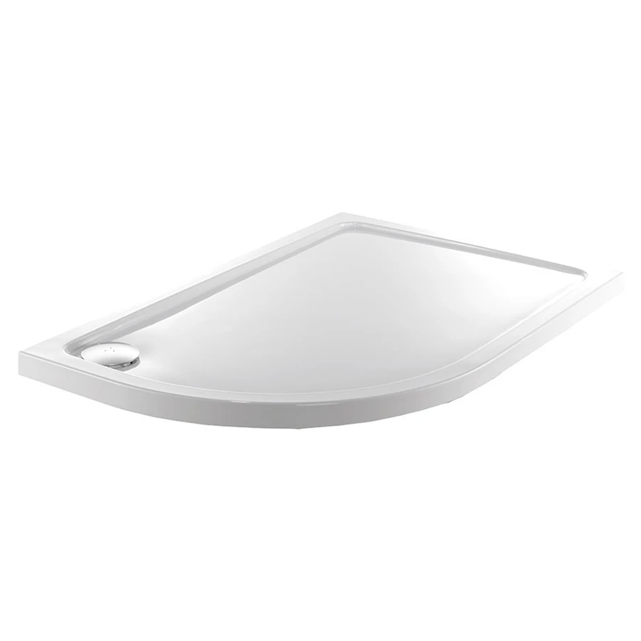 Just Trays Fusion 1200x900mm Offset Quadrant LH Anti-Slip Tray