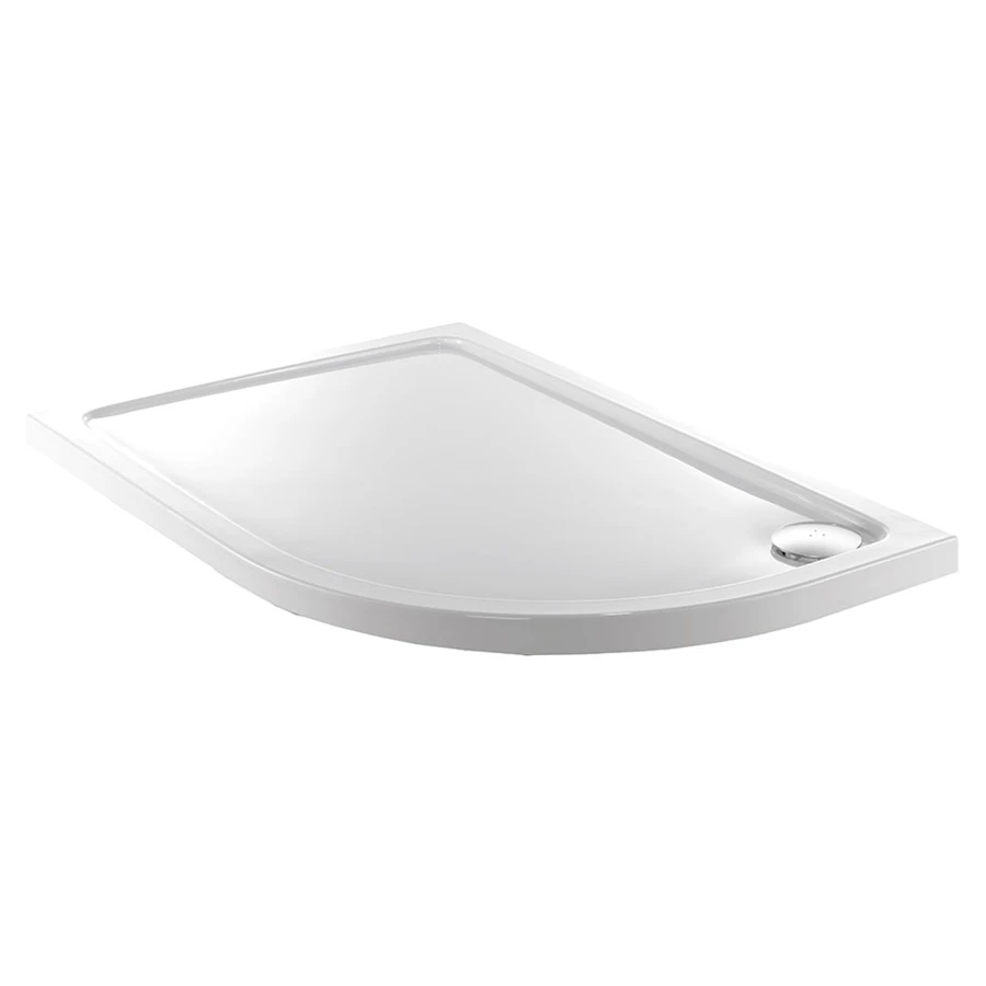 Just Trays Fusion 900x760mm Offset Quadrant RH Anti-Slip Tray