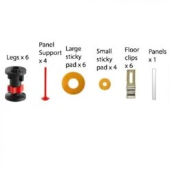 Just Trays Evolved Quadrant Riser Panel Kit