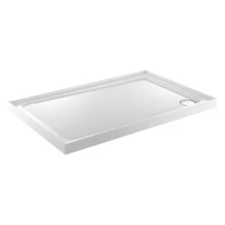Just Trays Fusion 1400x800mm Rectangular Shower Tray 4 Upstands