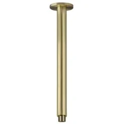 Meir Round Ceiling Shower Arm 300mm Tiger Bronze