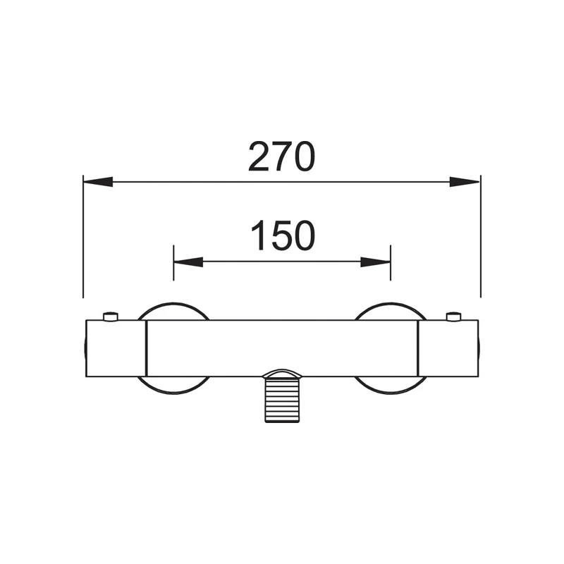 Methven Cool To Touch Round Bar Shower Valve - Image 2