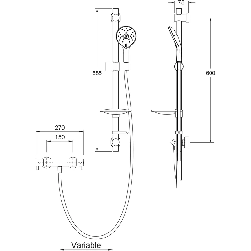Methven Kaha Cool To Touch Bar Mixer & Kit - Image 2