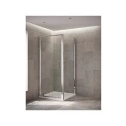 Mira Leap Pivot Door 900mm Silver