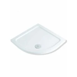 MX Elements 800 X 800mm Quadrant Shower Tray & 90mm Waste