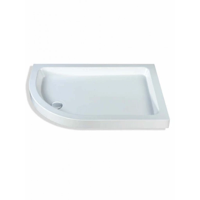 MX Classic Offset Quadrant Tray 900 X 750mm Left & 50mm Waste
