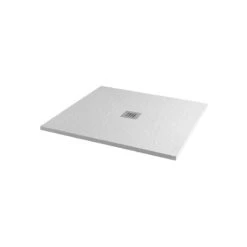 MX Minerals 900 X 900mm Square Shower Tray Ice White