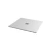 MX Minerals 1000 X 1000mm Square Shower Tray Ice White