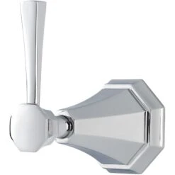 Perrin & Rowe Deco Lever 4 Way Concealed Diverter Pewter