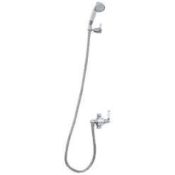 Perrin & Rowe Riser Diverter, Handshower & Hose Set Gold