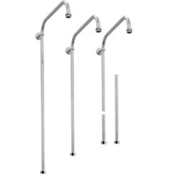 Perrin & Rowe Fixed Riser 1000 X 400mm Pewter