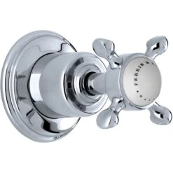 Perrin & Rowe Traditional Crosstop 3 Way Diverter Chrome