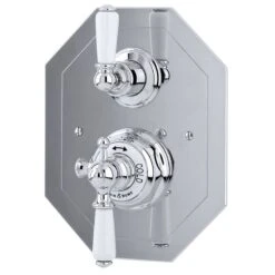 Perrin & Rowe Concealed Thermostatic Shower Mixer Chrome