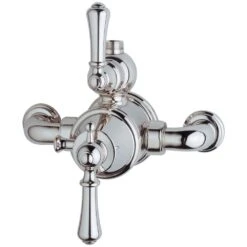 Perrin & Rowe Georgian Exposed Thermostatic Shower, Lever