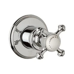 Perrin & Rowe Georgian Concealed 1 Inlet, 3 Outlet Diverter, Cross