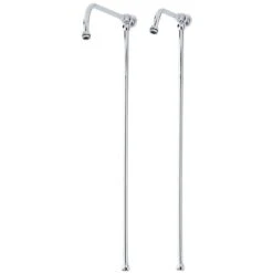 Perrin & Rowe Fixed Riser 1000 X 200mm Pewter