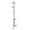 Perrin & Rowe Contemporary Shower Set A Two Pewter