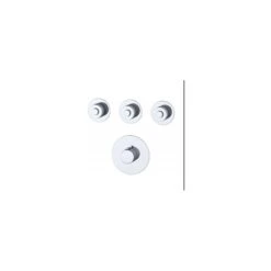 RAK Prima Tech Triple Outlet Concealed Thermostatic Shower