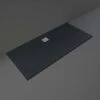 RAK Feeling Bathtub Replacement Shower Tray 80x180cm Solid Black