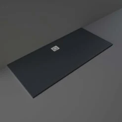 RAK Feeling Bathtub Replacement Shower Tray 80x180cm Solid Black