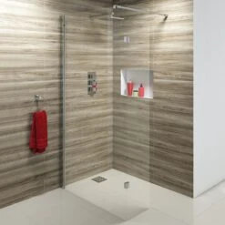 Synergy Vodas 10 1000 X 2000mm Clear Wetroom Panel